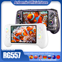 ANBERNIC RG557 Handheld Game Console 5.48'' AMOLED Android 14 5500mAH Bluetooth 5.3 Portable Video Game Player Dimensity 8300