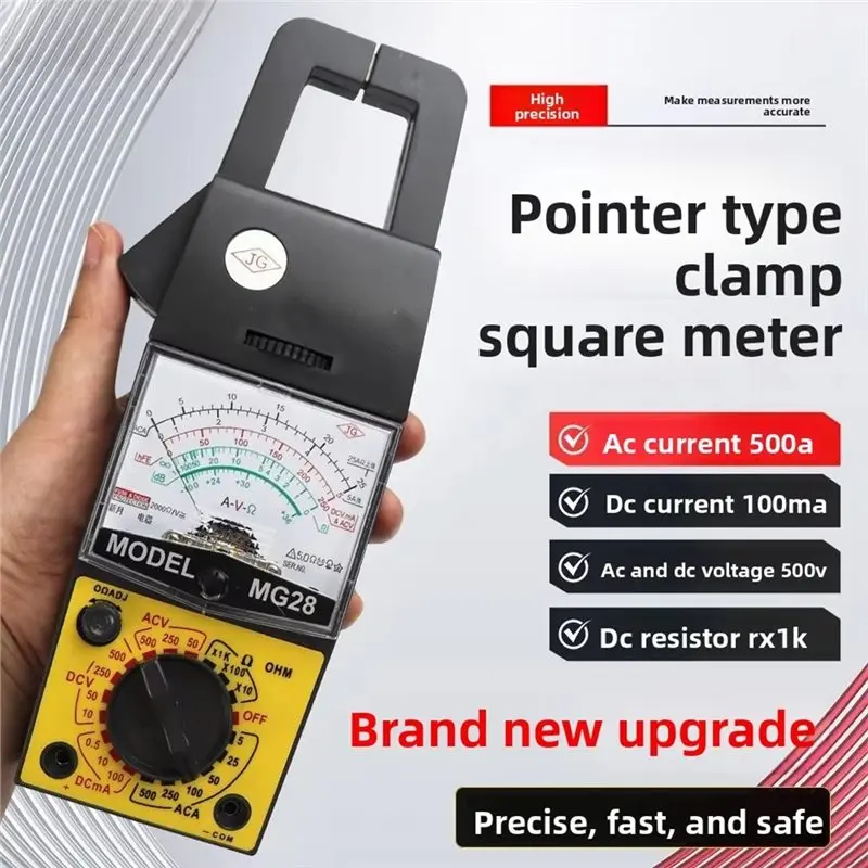 Pinza amperometrica di tensione A25F-AC Pinza amperometrica CA CA 500A Multimetro multifunzione Misurazione corrente CA