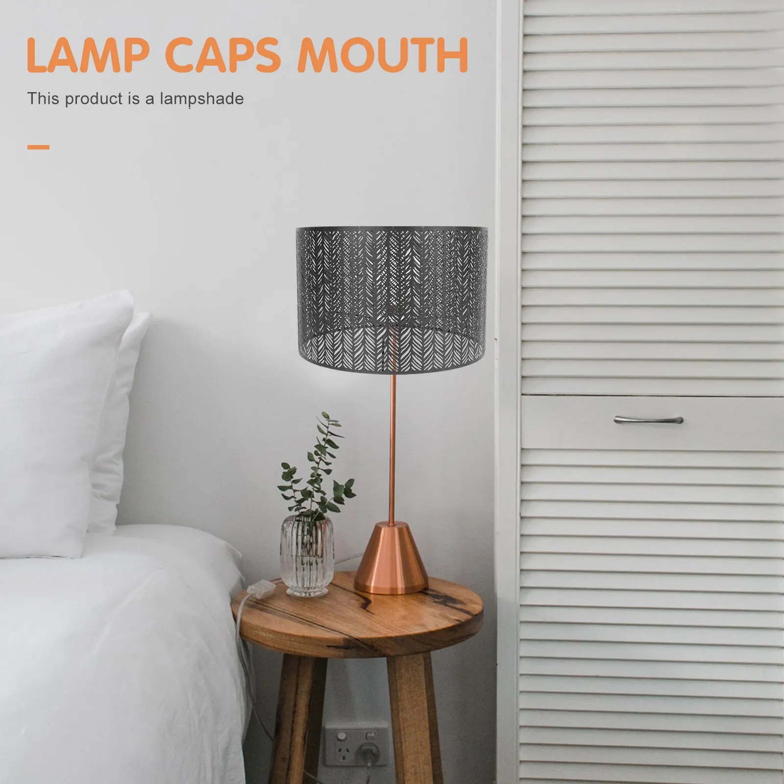 

Metal Lampshade Modern Iron Art Home Decor Hollow Design Vintage Table Light Shade for Ceiling Lamp Cover Lighting Accessories