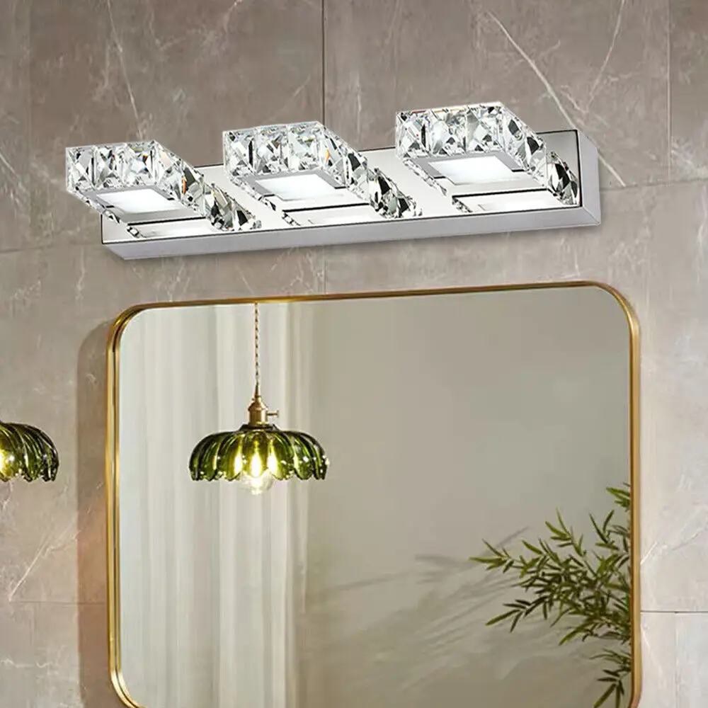 

3 LED Lights for Bathroom Mirror Modern Bathroom Vanity Light Toilet Front Mirror Makeup Wall Lamp Fixture