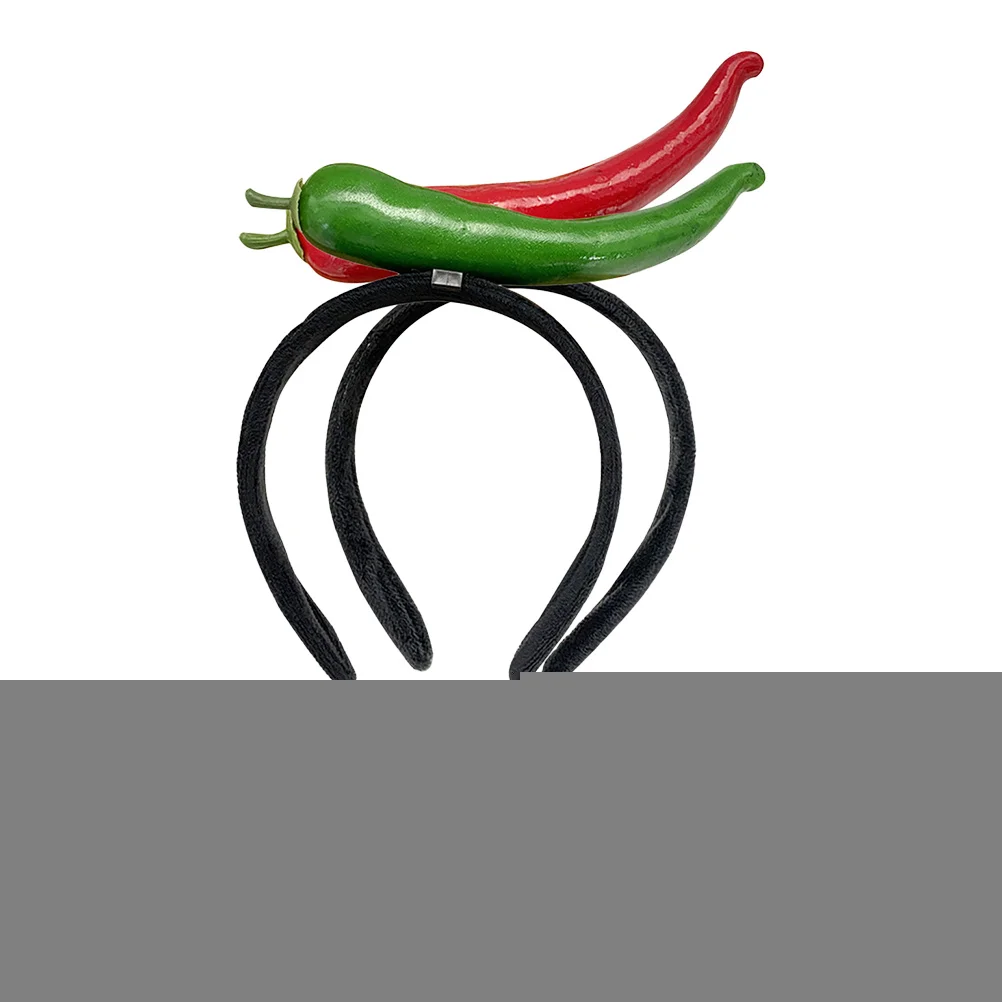 

2 шт., повязка на голову с овощами, новинка, обруч для волос, забавные детские повязки для волос, костюм, инструмент для прически, зеленый, красный цвет, вечерние, для девочек, мультяшный перец