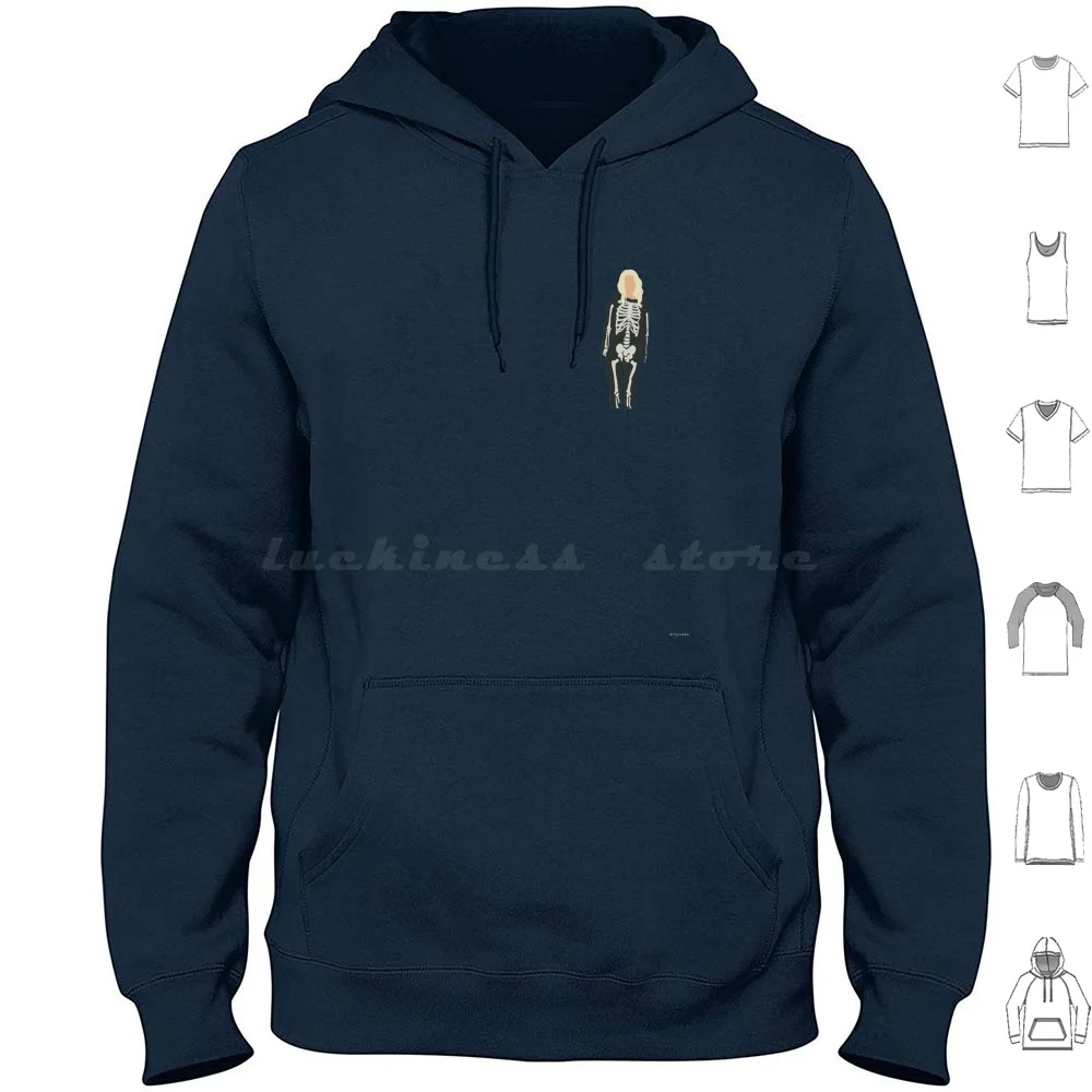 Skeleton Outfit Hoodies Long Sleeve Phoebe Bridgers I Know The End Stranger In The Alps Motion Sickness Indie