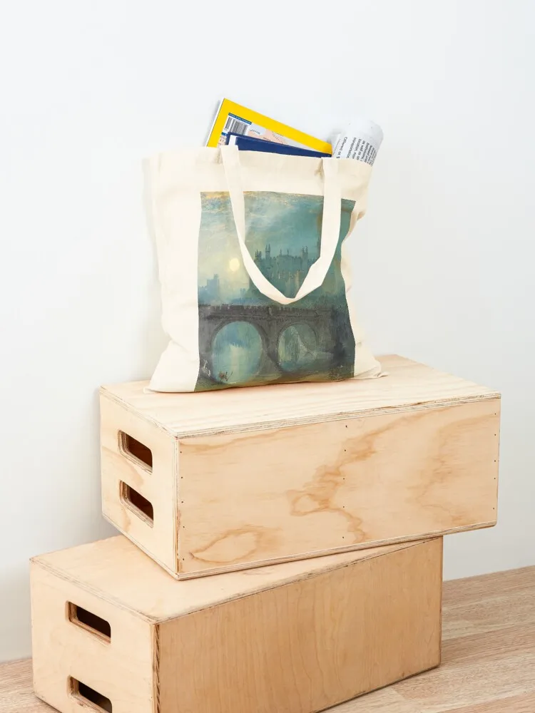 Joseph Mallord William Turner - Alnwick Castle, Northumberland Tote Bag tote bag men Cloth bag Handbags