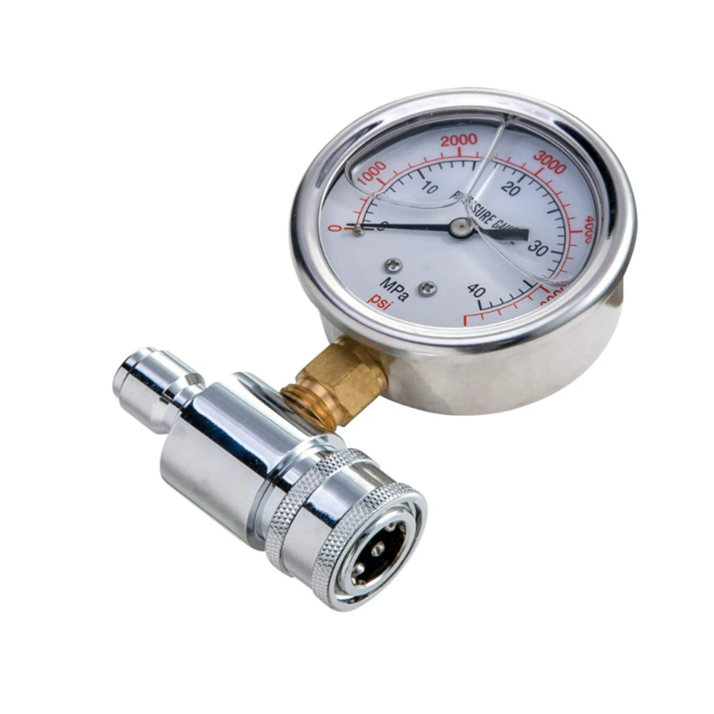 Pressure Gauge Gauge for Quick Resistance Socket Vibration Washer 6000 Car Connect Gauge Resistance Pressure Gauge