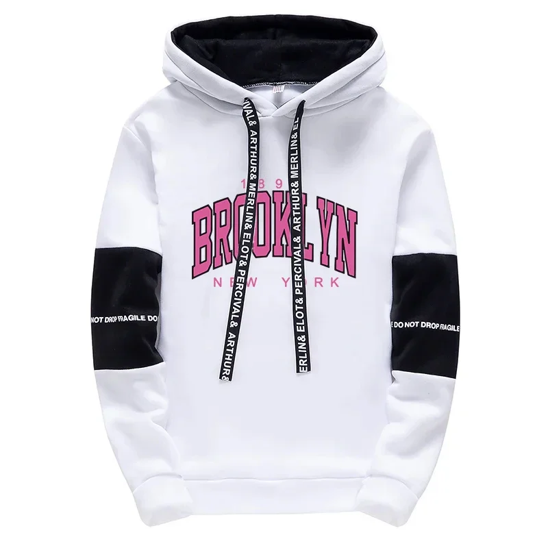 Neu in neutraler Kleidung, bedruckt, lässiges Sweatshirt, Büro, Zuhause, Komfort, Damen-Kapuzenpullover, Joggen, Sport-Tops, Outdoor-Streetwear