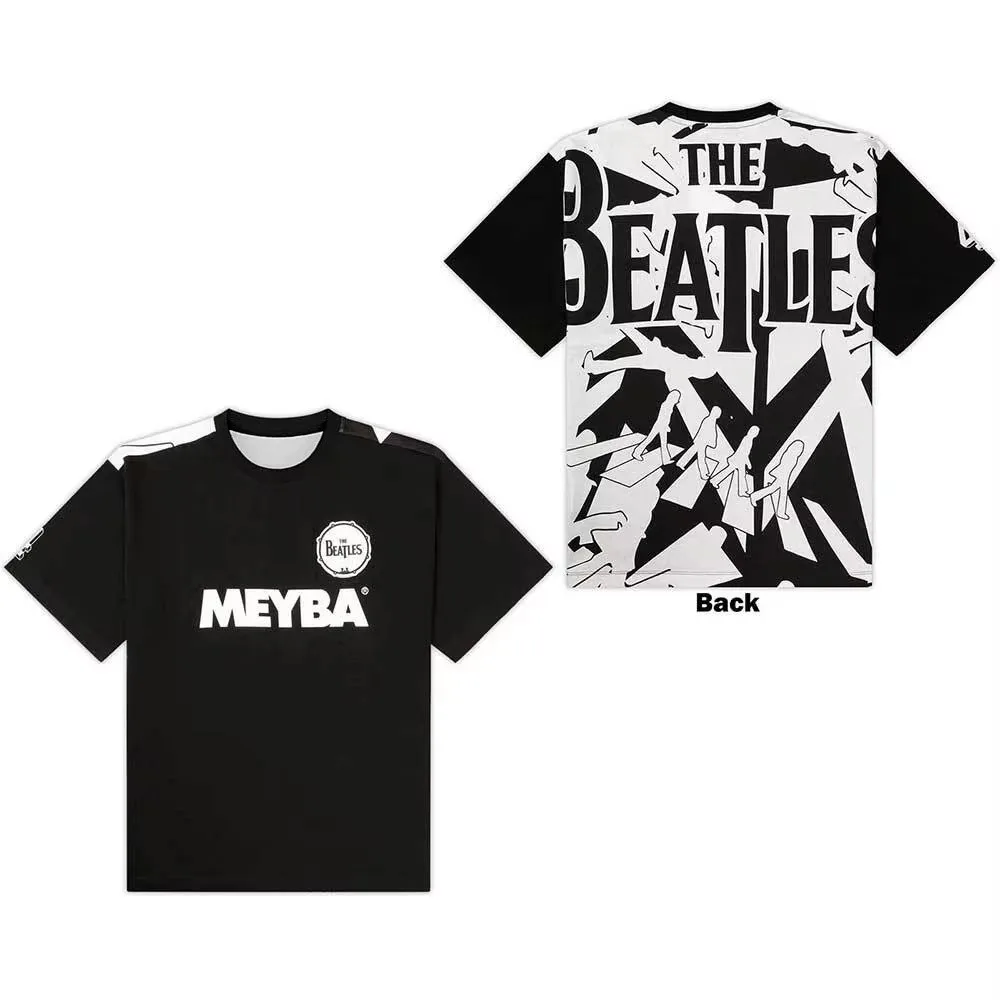 The Beatles Abbey Road # 4 Fußballtrikot Unisex Kurzarm-T-Shirt 2026 Herren Damen Y2K Rock Hip-Hop-Stil Atmungsaktives Mesh – Detail 2