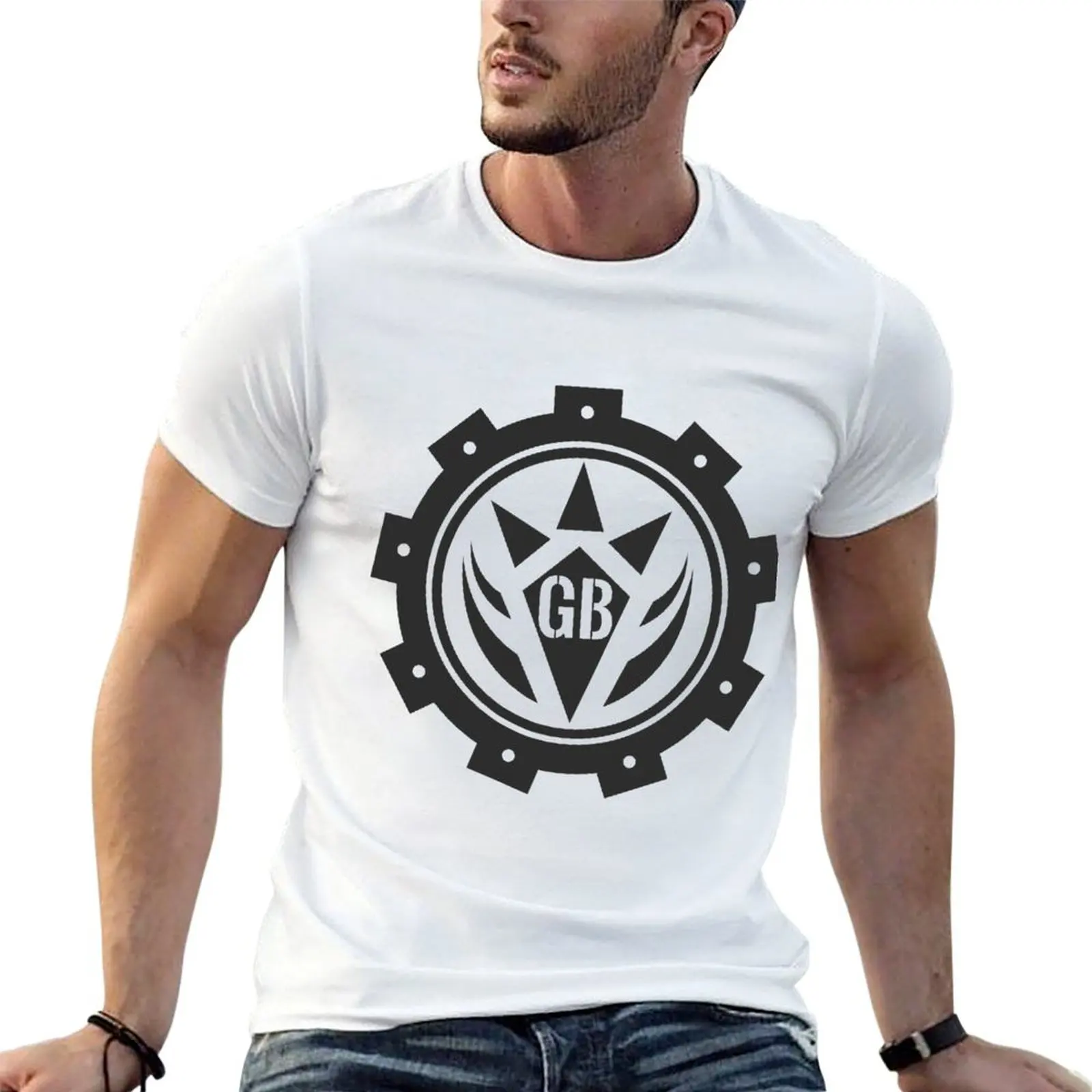 Goron Brotherhood Logo T-Shirt Regular Fit Plain Tee Shirt