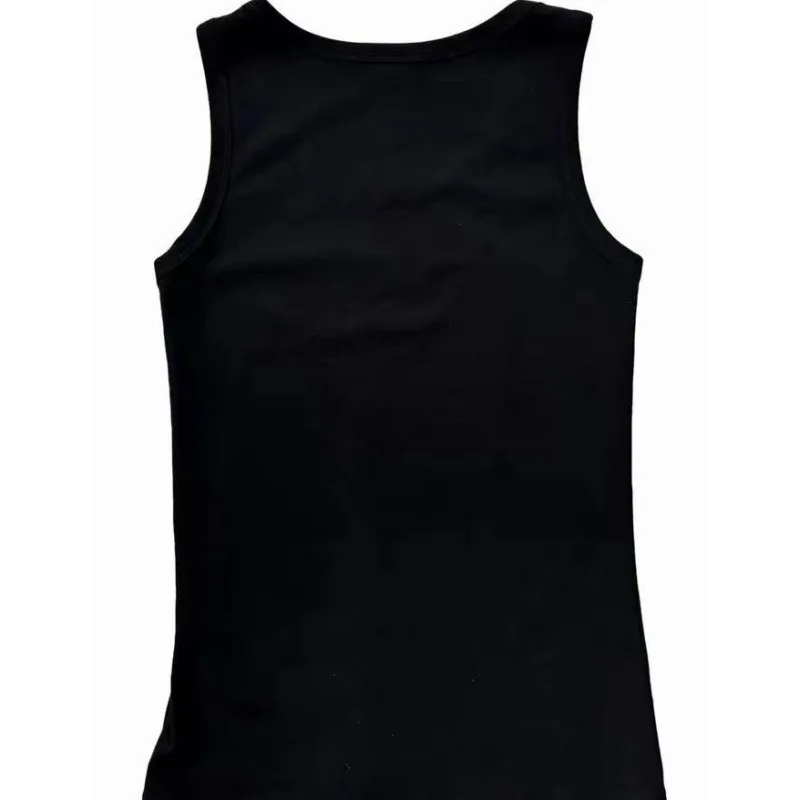 Men's vest summer new fashionable casual outdoor street fitness vest versatile T-shirt slim fit with patchwork round neck top