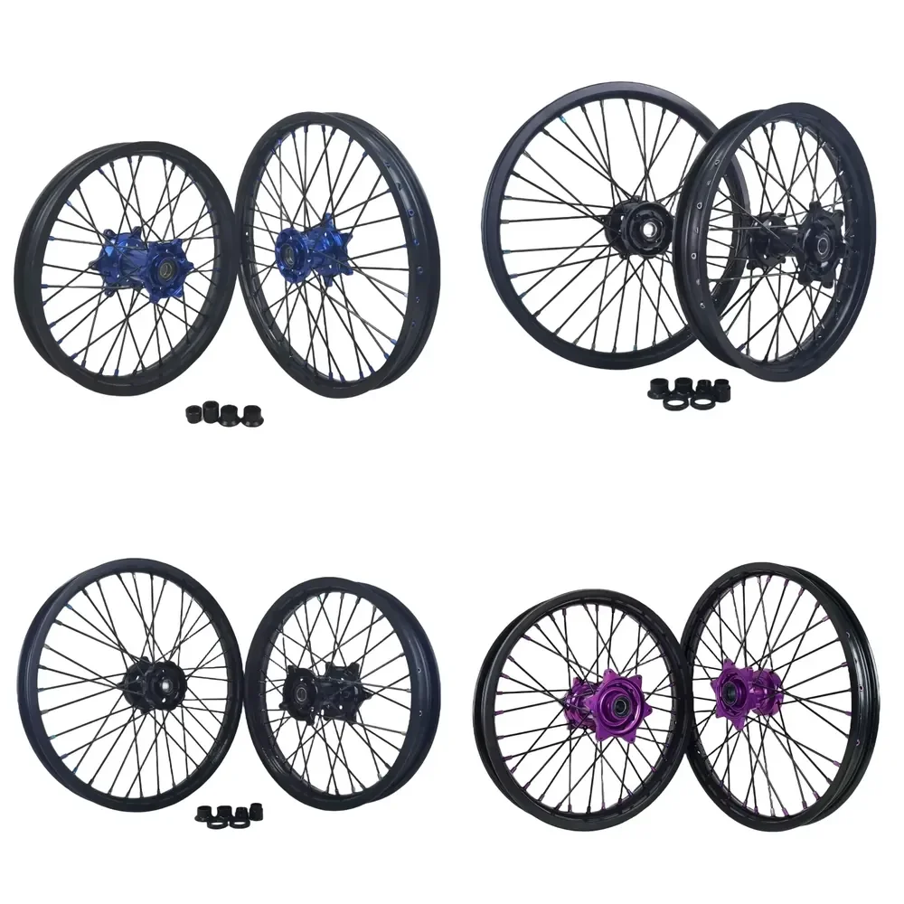 【2026 Popular】 Motocross Wheels Enduro Wheels Set for TM EN MX SMR 125-530 FT300 450 530 FI Front and Rear Factory
