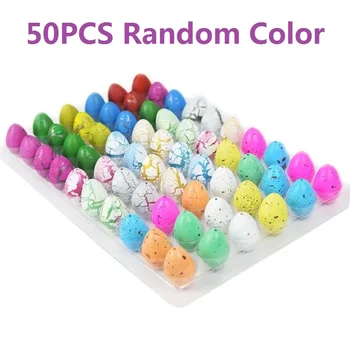 5-50 pz/lotto novità Gag Toys giocattoli per bambini Cute Magic cova uova di dinosauro animali in crescita per bambini giocattoli educativi regali