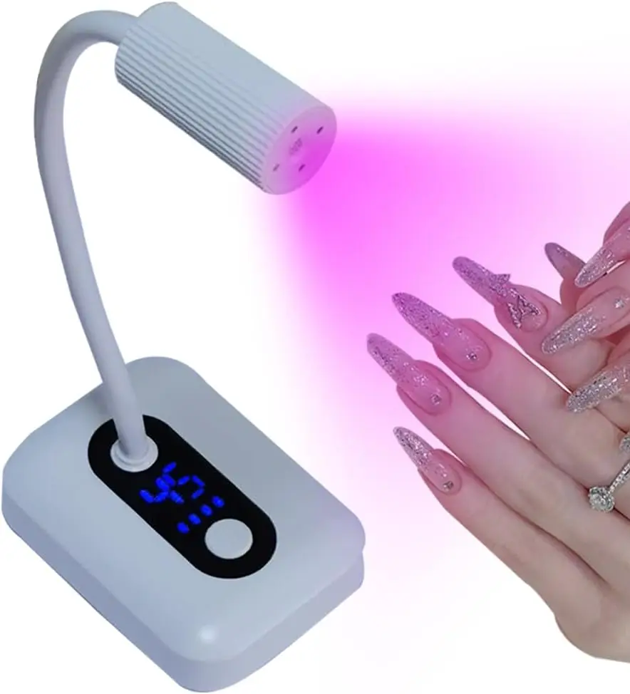 

UV Nail Lamp with 3 Timers Auto Sensor UV Nail Light for Gel Nails Polish Nail Dryer