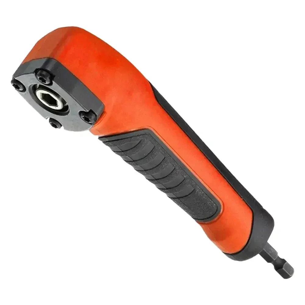 105 Degree Right Angle Drill Adapter 90 Degree Hex Shank Screwdriver Corner Device Angle Driver Extension Power Tool Accessories
