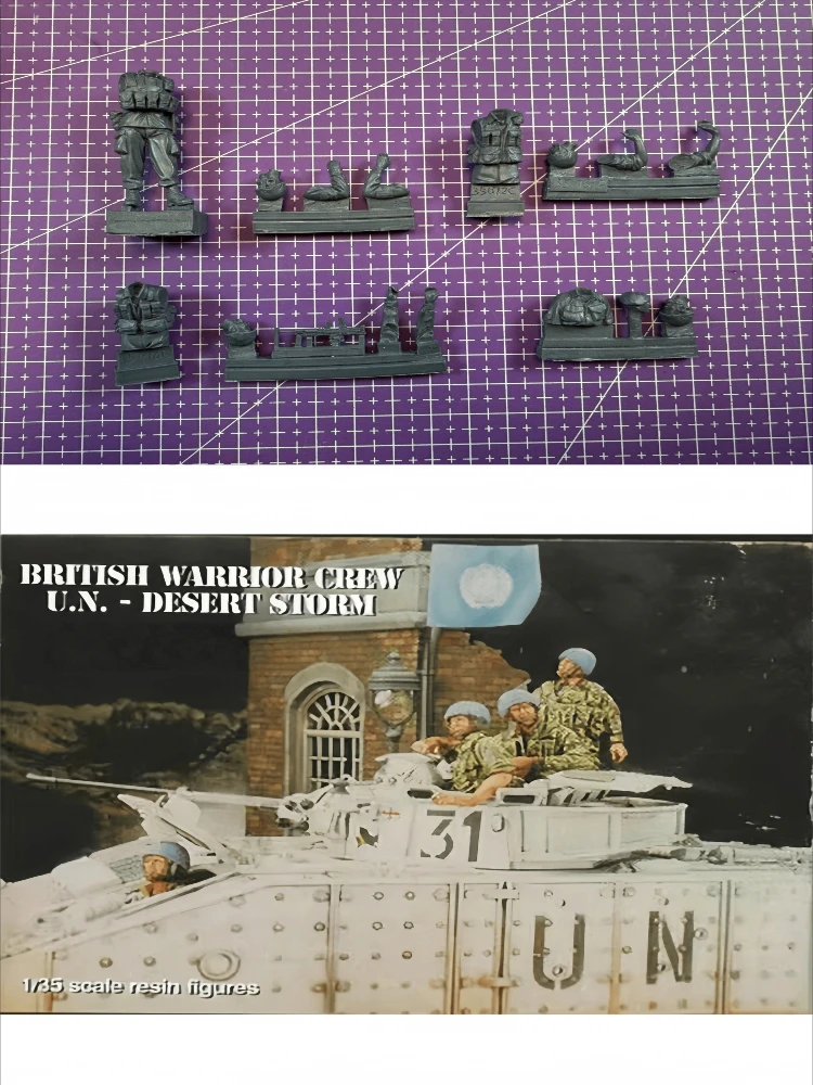 

1/35 Casting Resin Model Assembly Kit, GK， Tank Crew Resin Kit, Unpainted