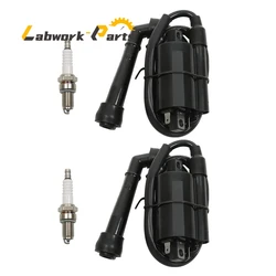 2 x Ignition Coil Spark Plug For Suzuki Intruder VS700 VS750 VS800 1986-2004