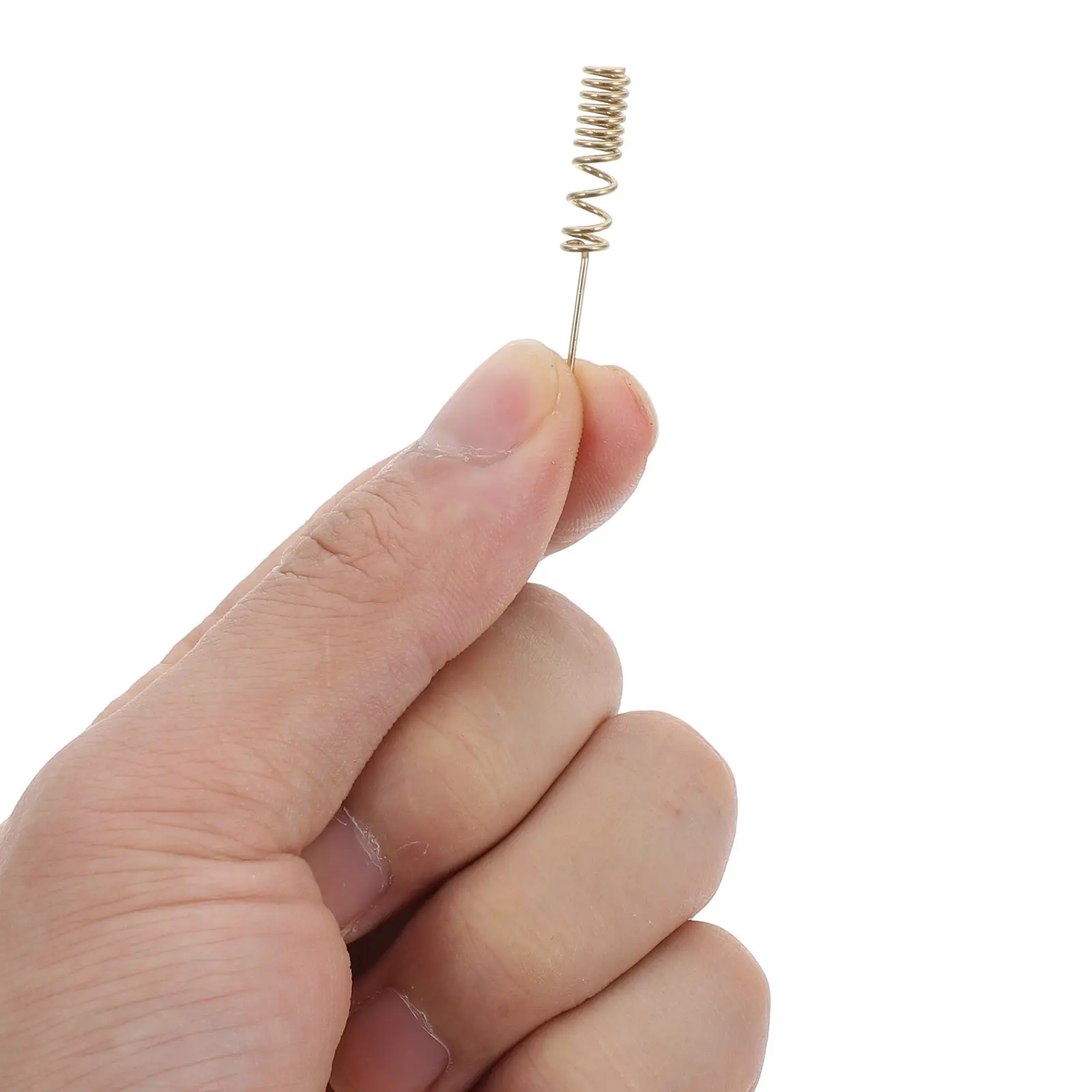 

10Pcs Spring Helical Antenna Thickened Phosphor Copper Spiral Coil for Wireless Signal Enhancement Data Transmission Router TV
