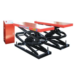 hydraulic 3 tons 3.5 tons in ground type scissor car lift for sale