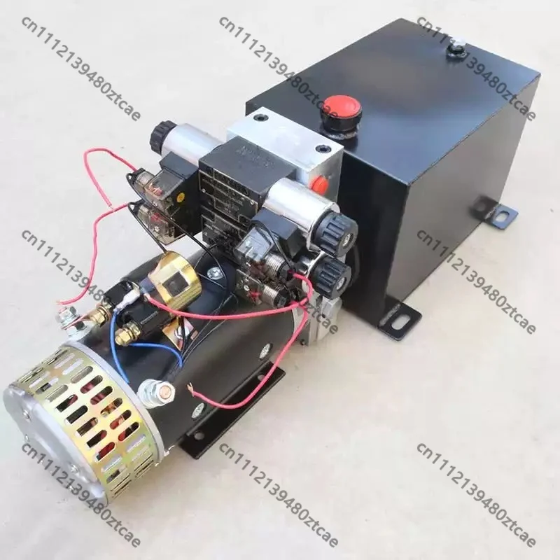 12V 24V Double Acting Hydraulic Power Unit Pump Motor Pack For Forklift Cylinder Lifting Parts