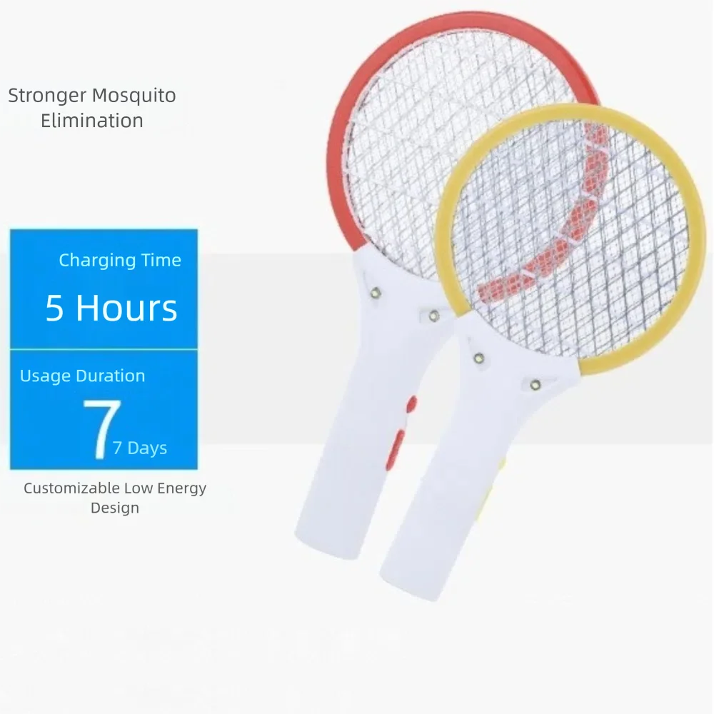 Piège à moustiques Durable, Rechargeable par USB, Mini raquette à insectes Portable, filet de sécurité, choc électrique, mouche, Bug Zapper, Camping