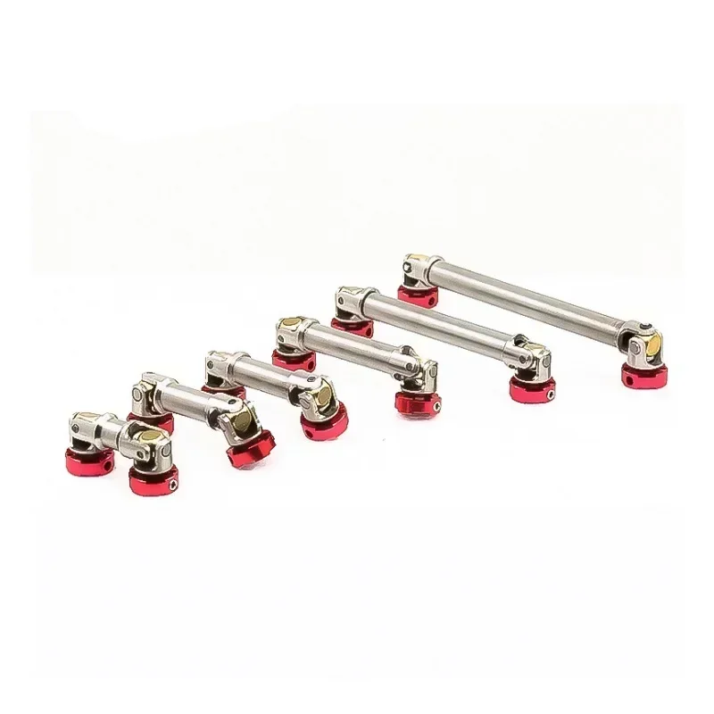 เพลาส่งกำลังแบบ CVD หัวแปลงโลหะ สำหรับรถบังคับวิทยุ 1/14 Tamiya RC Truck ACTROS MAN Hino Scania 1/10 TRX4 D90 SCX10