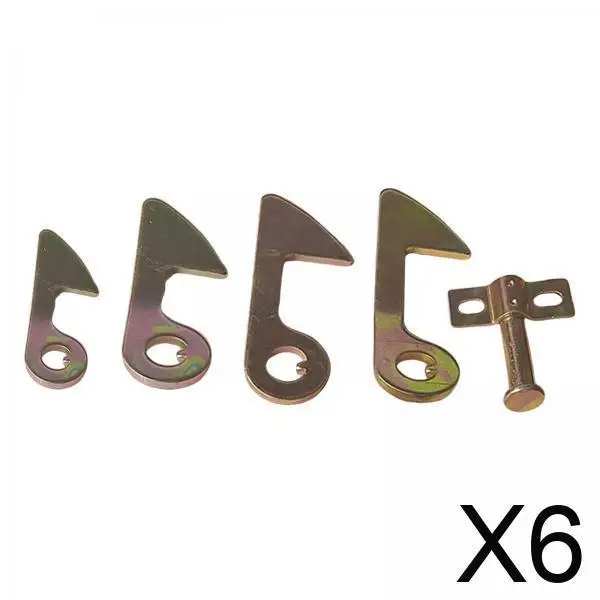 

Durable Motorbike Trunk Lock Hook Metal Brown Replacement for Rear Tail Box Safe Storage Solution