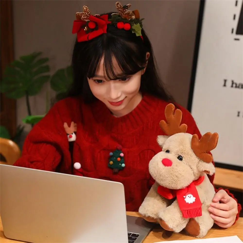 Kerstboom Kerst Elanden Te openen Pluizige Kerstserie Leuke Collectie Kerstman Kerstsfeer