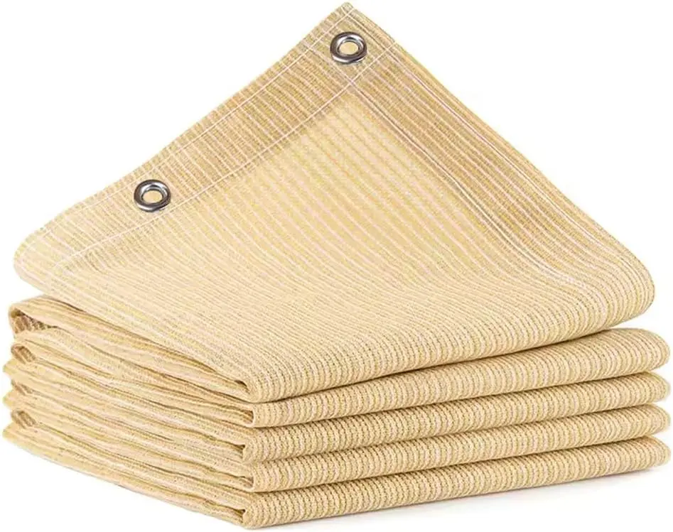 12x24 FT Shade Cloth, 90% UV Block, 200GSM HDPE Fabric with Grommets for Patio, Pergola, Garden