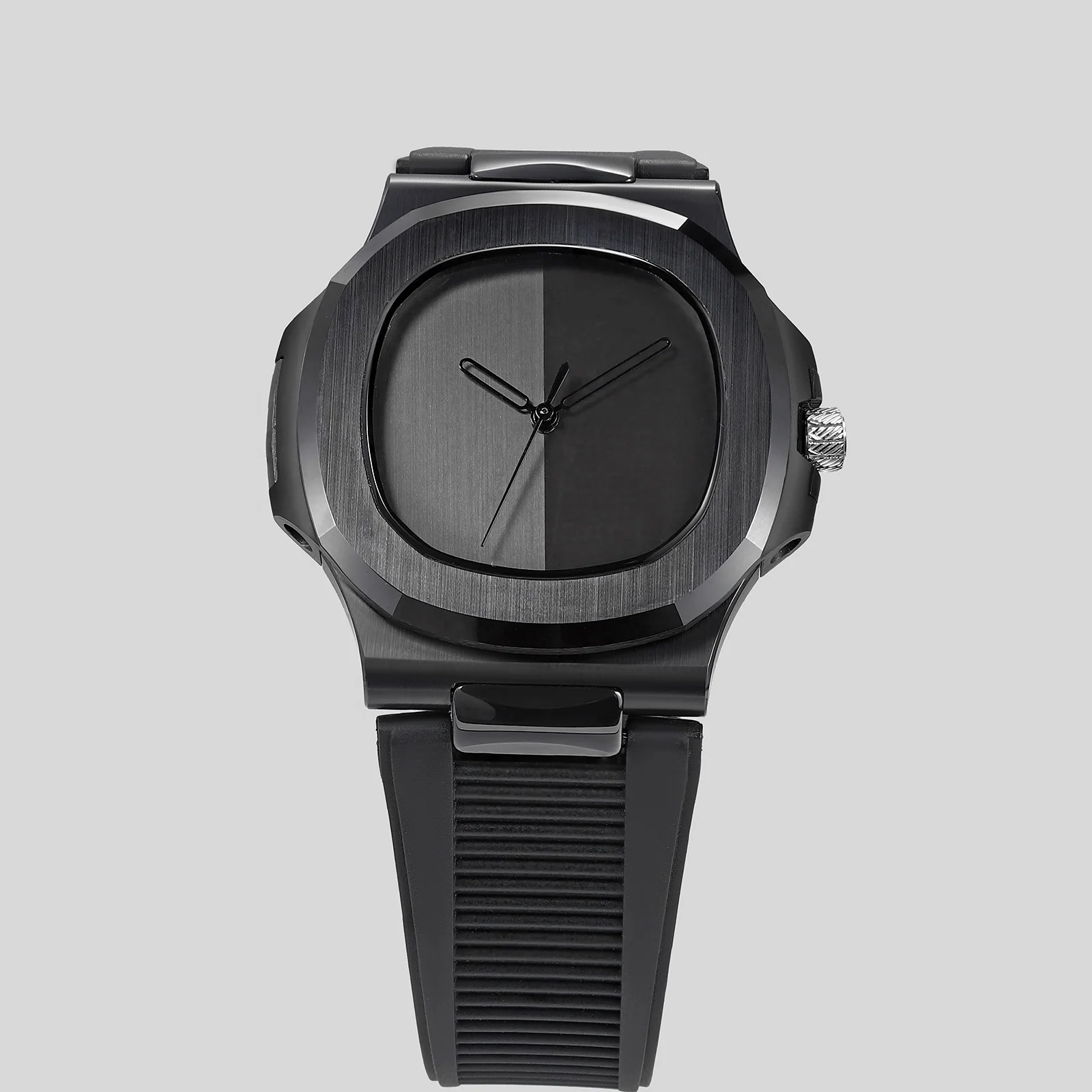 Custom Factory Luxury Business Men's Ultra Thin Black Dial Mechanical Wristwatches Wrist Mechanical Watch For Men