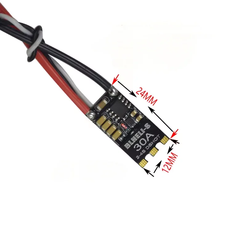 

4pcs/1pcs LITTLEBEE Little bee Blheli-S Drone Brushless ESC SPRING 20/30A 2~4S Lipo Supports Mulitshot DSHOT for RC FPV Drone