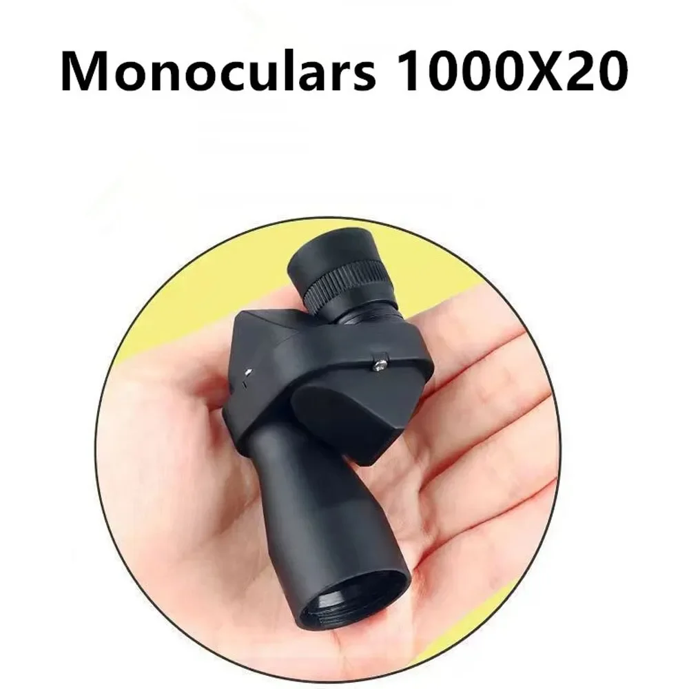 Telescopio monoculare tascabile Mini HD portatile Zoom ad alto ingrandimento telescopio da pesca all'aperto per la caccia alpinismo in campeggio