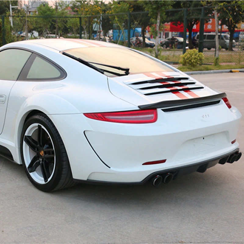 Carbon Fiber Trunk Spoiler Fit For 2012-2015 Carrera 911 991 Rear Wing Of The VRS 911 V-RT Style