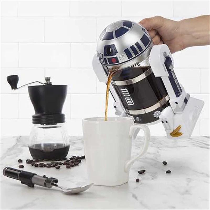 dessin-anime-star-wars-r2-d2-robot-bureau-manuel-machine-a-cafe-moka-pot-isole-thermos-pour-usage-domestique-cadeau-pour-amis