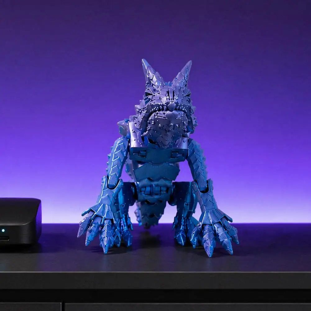 Flexible Dragon Action Figure 3d Printed Dragon Toy with Movable Joints Realistic Articulated Dragon Ornament Desktop for Kids