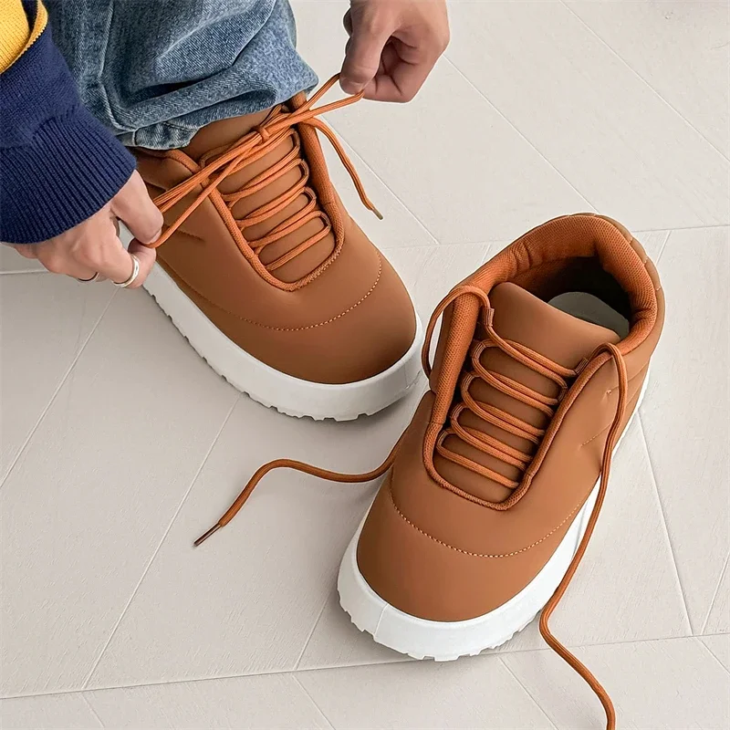 

Men's Shoes New Niche Retro Couple Bread Shoes Versatile Trend Sports Casual Board Shoes