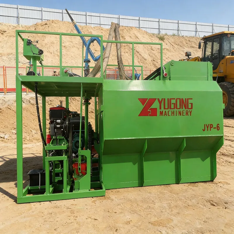 Customized Yugong Dual-Pump Hydroseeding System – 15MPa High Pressure for Dam Projects, Factory Price