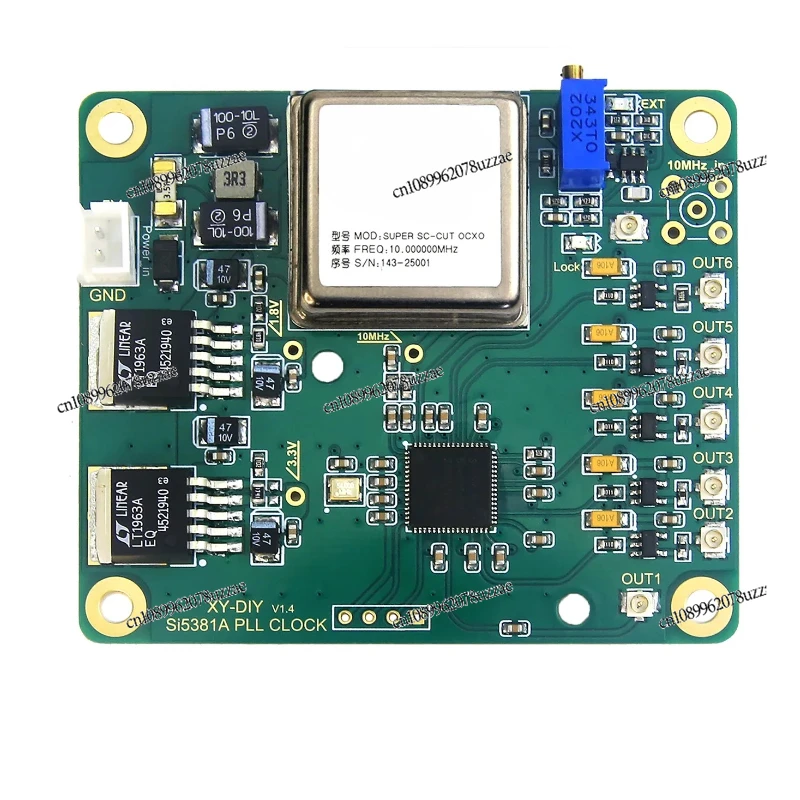 

Y11 Термостатические Кристаллические Часы 10 МГц Многоканальный Частотный Опорный Выход PLL