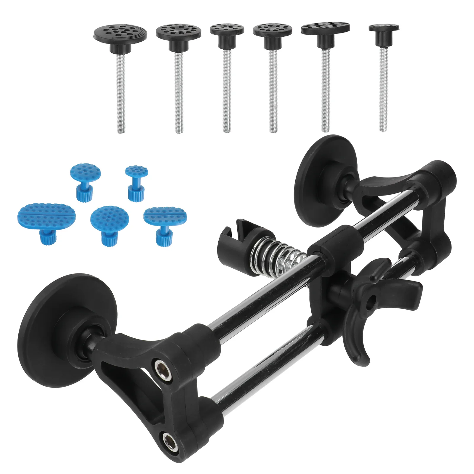 

1 set 1 Set Double Pole Bridge Puller Tabs For Door Ding Hail Damage Auto Body Tool Repair Kit Auto Dent Repair Set