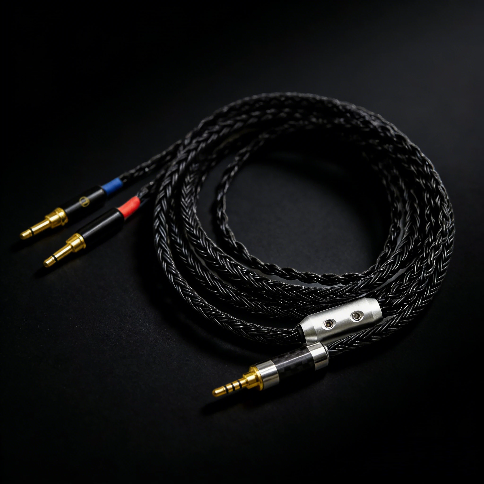 

16 Cores Silver Plated Headphone Upgrade Cable Doth 2.5mm For Sonus Faber PRYMA Sivga Oriole SV021 1MORE H1707 Monolith M1060C