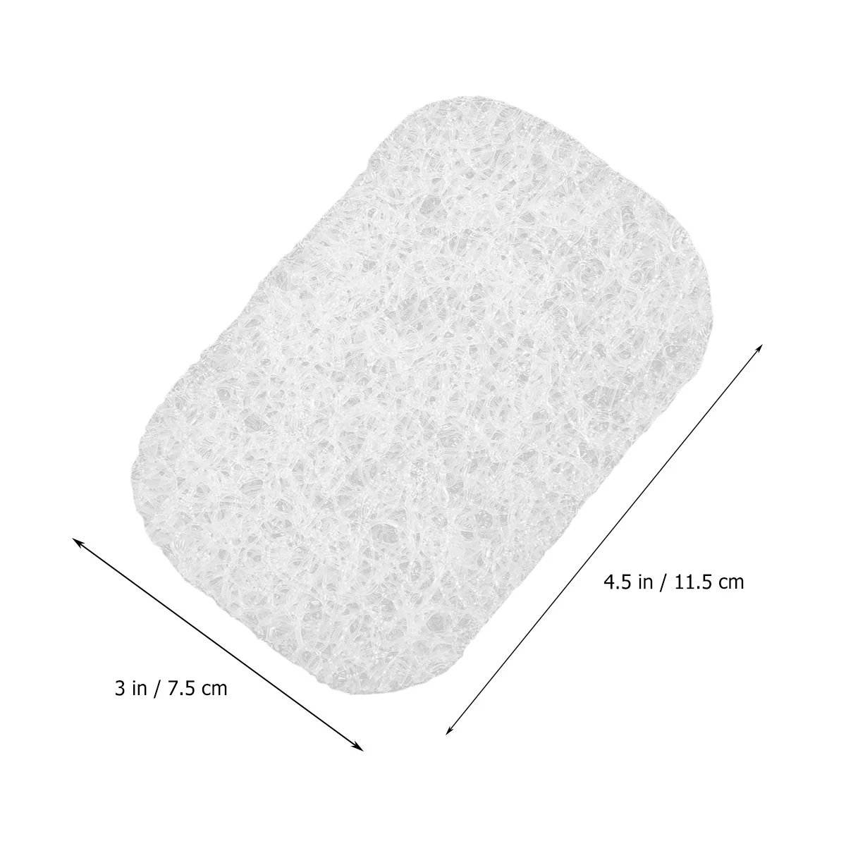 

Anti Slip Soap Pad Bathroom Kitchen Holder Tray Keeps Soap Dry Easy Clean Porous Drainage Long Lasting Bar Saver Dish Non Slip