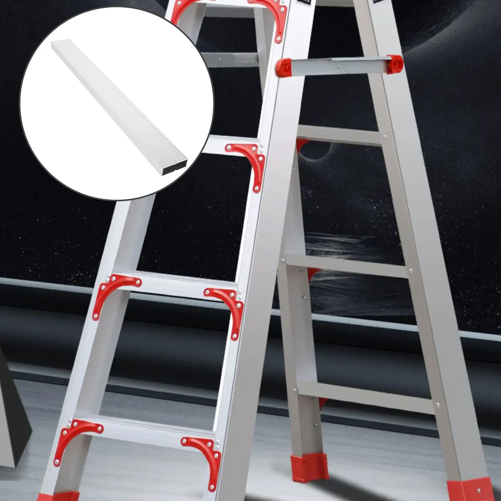 

Сменная выдвижная ступенька-подножка для лестниц из нержавеющей стали, аксессуар для лестниц, противоскользящая платформа-опора