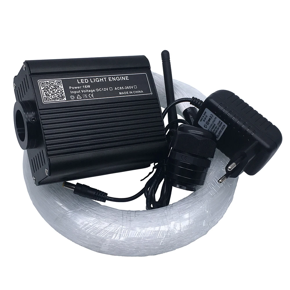 

16W App Control LED RGBW Fiber Optic Light Source Kit for Ceiling Decoration by Intelligent Mobile Phone