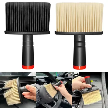 Car Wash Brush Dust Remover Car Air Conditioner Outlet Dust Removal Brush Soft Bristles…