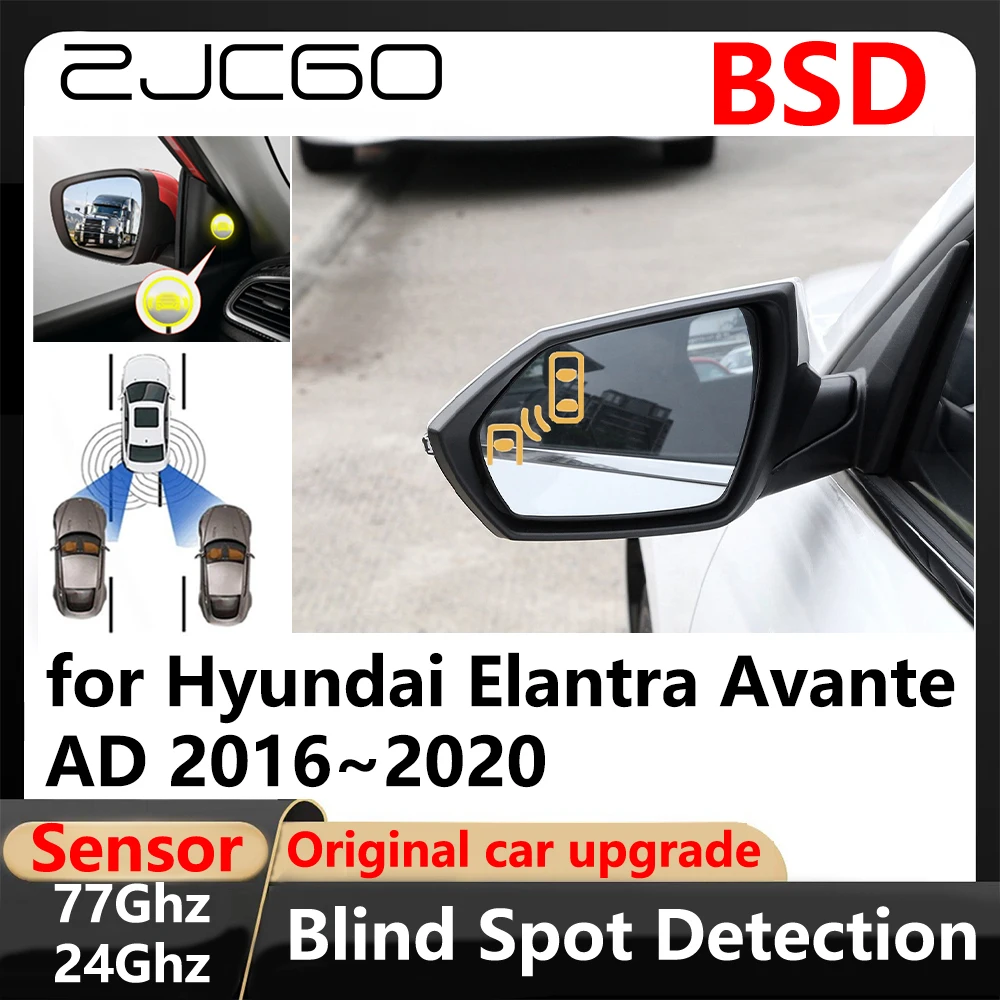 

BSD Blind Spot Detection Lane Change Assisted Parking Driving Warnin for Hyundai Elantra Avante AD 2016~2020