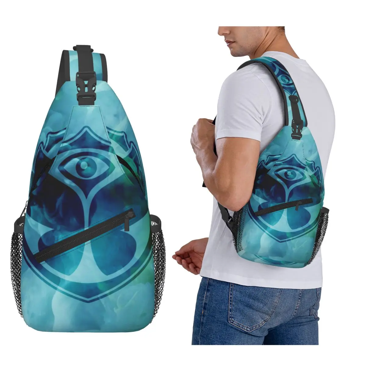 

Tomorrowland Бельгийский фестиваль электронной танцевальной музыки нагрудная сумка мужской рюкзак через плечо на слинге нагрудная сумка рюкзак сумка на плечо