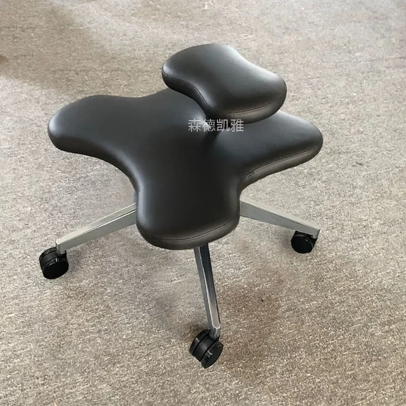 Ergonomic Kneeling Office Chair - Comfortable Seat for Cross-Legged Sitting Thick Cushion, Ergonomic Furniture, Posture Support