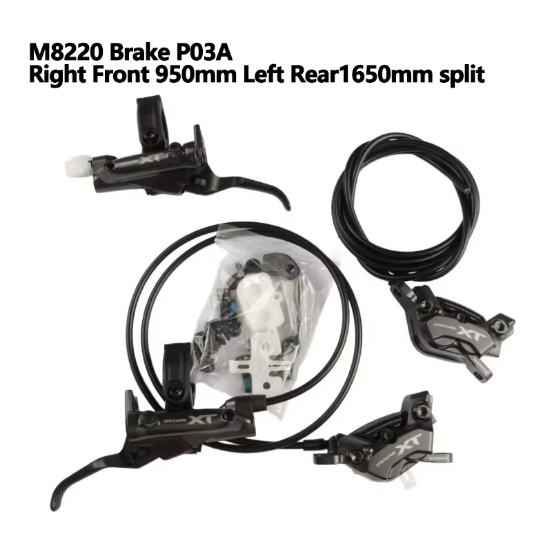 Shimano DEORE XT M8200 Brake Hydraulic Disc Brake 2-Piston M8220 4