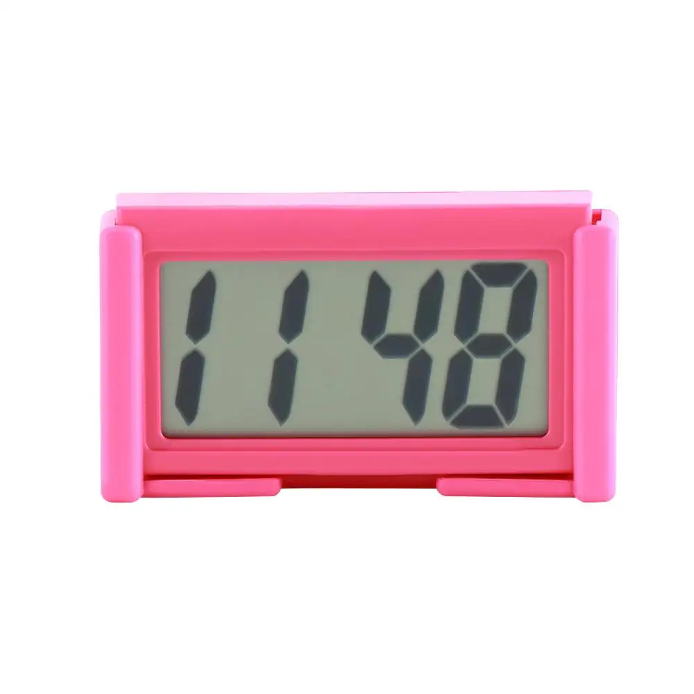 

Self-adhesive LCD Screen Electronic Calendar Table Clock Digital Clock Mini