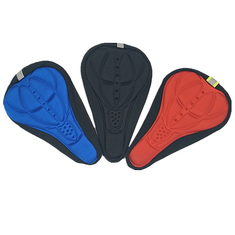 Soft 3d Padded Cycling Bicycle MTB Bike saddle Seat Cover Cushion Sponge Foam Comfortable saddles Mat Cushion Bicycle Accessory