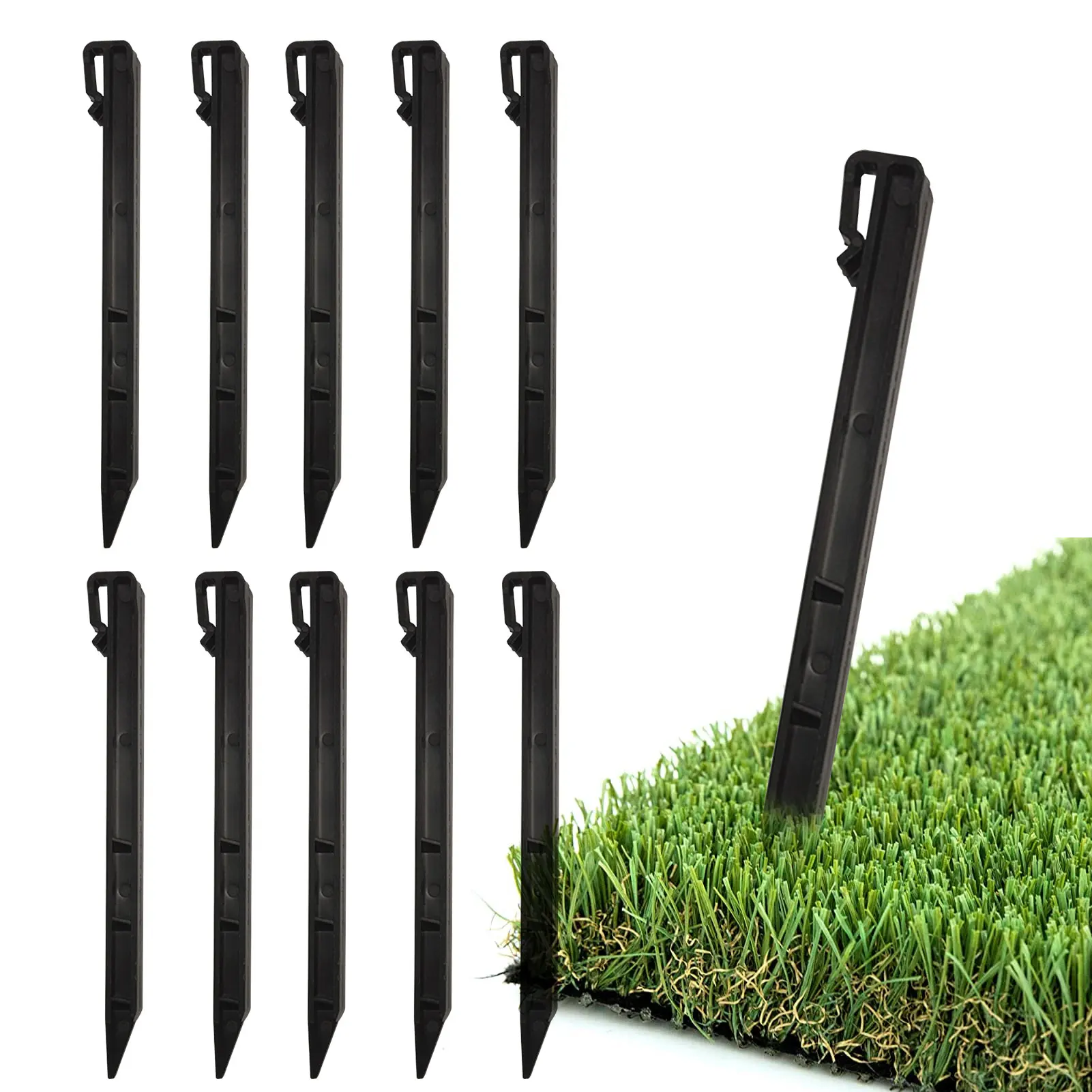 

Landscape Edging Stakes 10pcs Landscape Edging Stakes 10 Inch Lawn Edging Stakes Garden Landscape Edging Stakes Anchoring Spikes