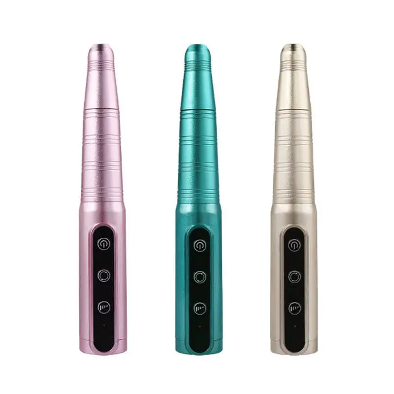 

New arrival USB cable Low Noise Portable Nail Drill Pen Electric Nails Drill Machine Rechargeable For Pedicure