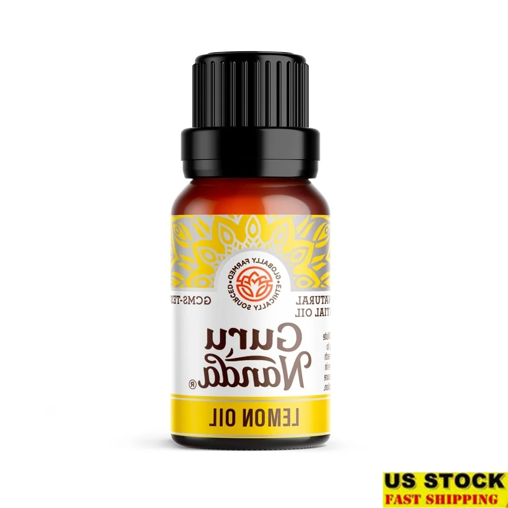 

100% чистое натуральное эфирное масло лимона, диффузорное масло для ароматерапии, 15 мл, снятие стресса, утягивающее цитрусовое ароматерапевтическое использование, сделай сам